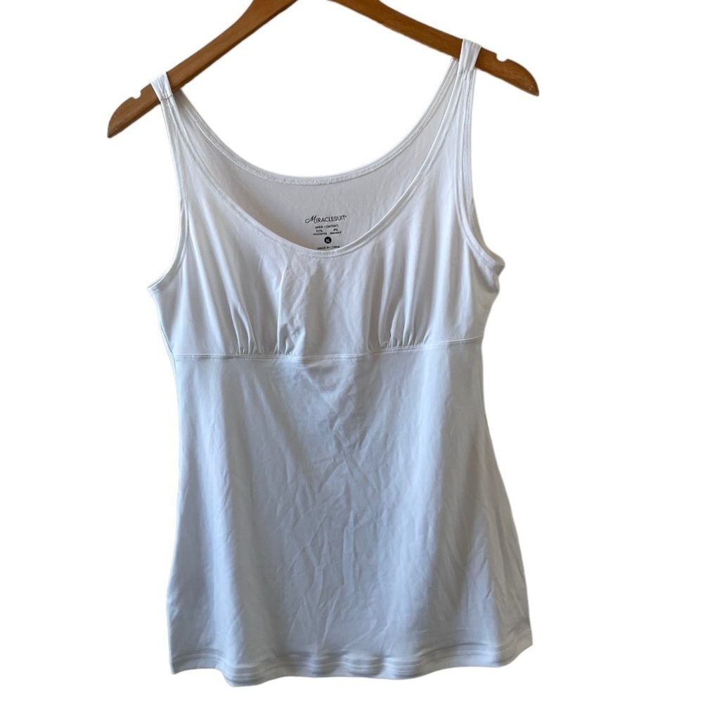 Miraclesuit Solid White Lightweight Everyday Shap… - image 1